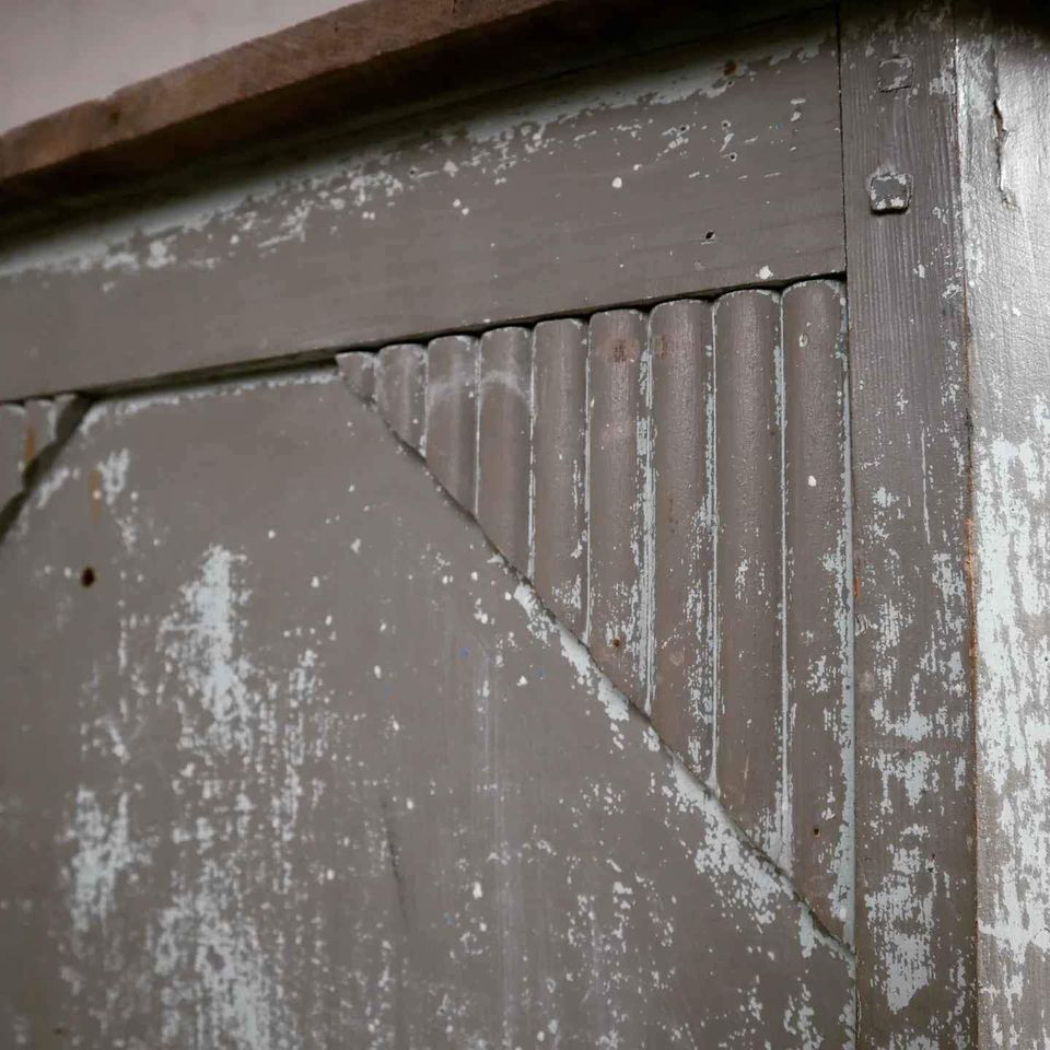 Antique shop counter