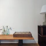 large pine bench - 1950s