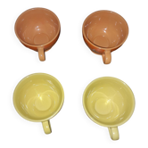 Ensemble de 4 tasses vinage