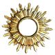 Vintage sun wall mirror in gilded wood, 1960