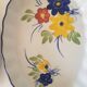Set of 2 small oval dishes, Sarreguemines Digoin