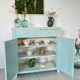 Parisian buffet green mint