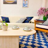 Vintage 60s canapé regarni