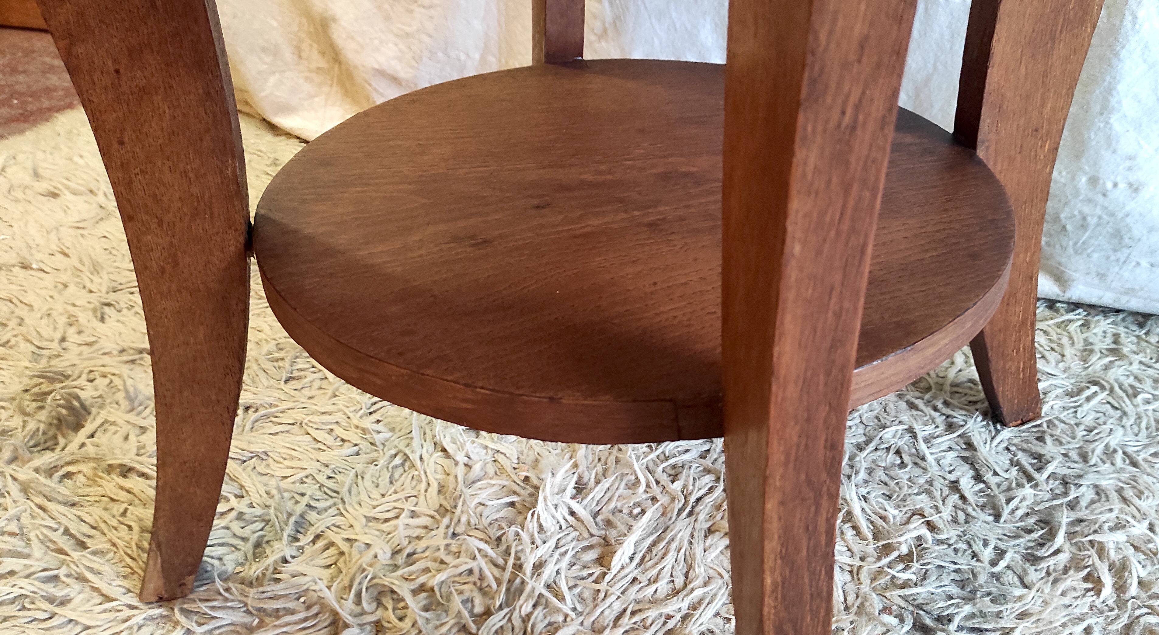 Art Deco oak coffee table - 1930s/40s