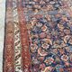 Handmade old Kurdish Persian carpet 135x276 cm