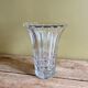 Tulip vase in cast crystal