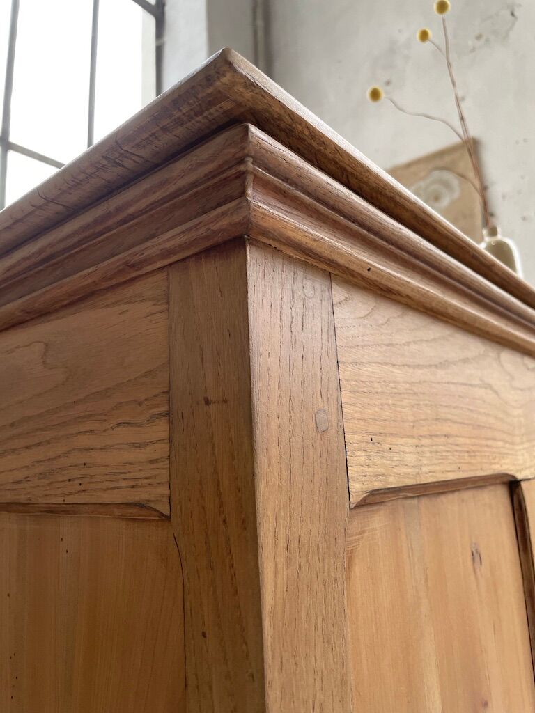 Early 20th century oak trade counter