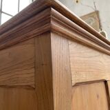 Early 20th century oak trade counter