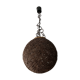 Vintage suspension Wicker ball 70s