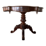 Small napoleon iii style pedestal table