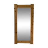 80s pine mirror