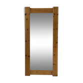 80s pine mirror