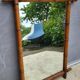 Miroir bambou 1920 Art Nouveau 72x95
