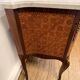 Commode Transition stamped by François Daidé, with a white marble top.