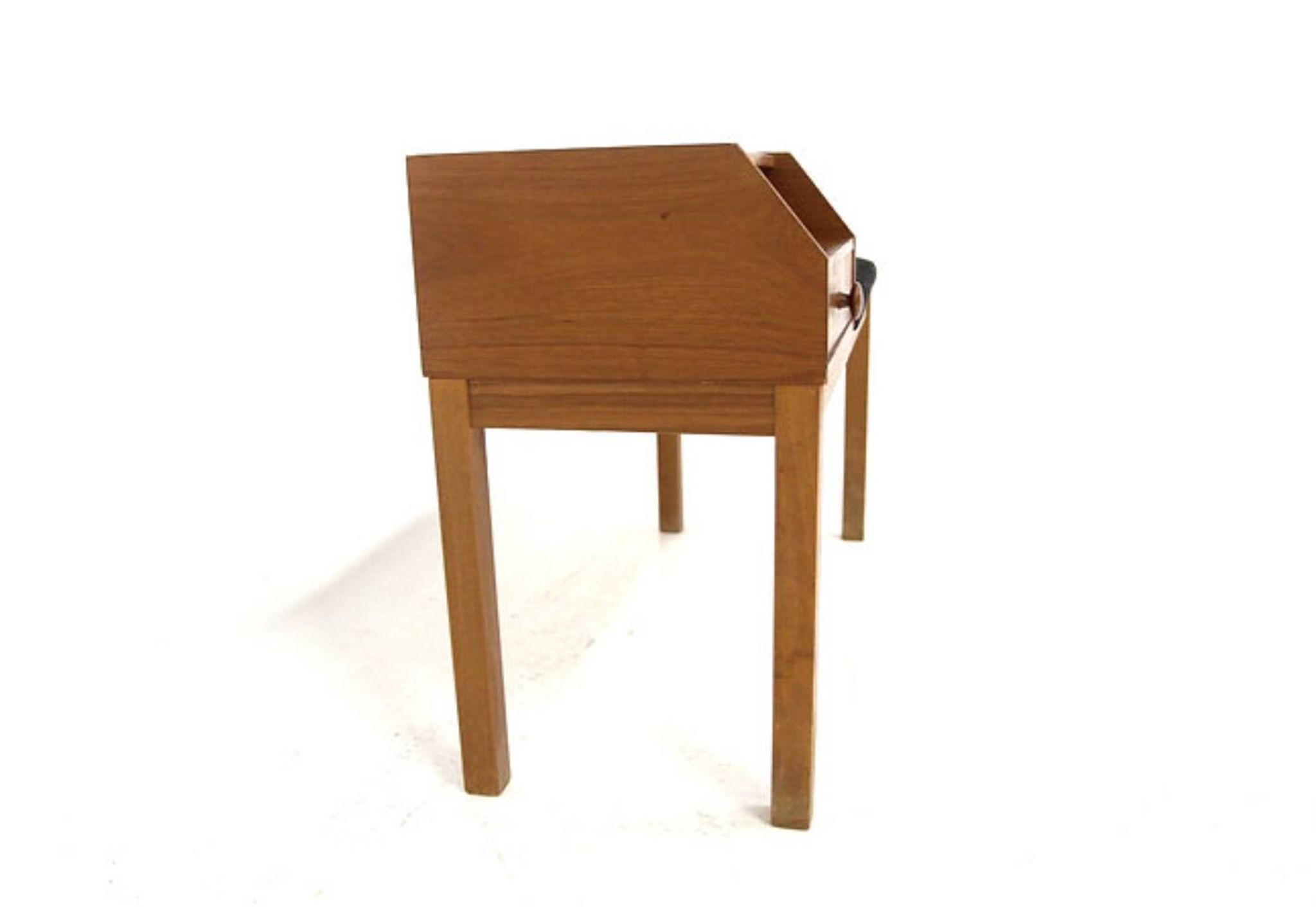 Banc-téléphone scandinave teck, Suède, 1960