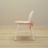 Set of four beech chairs, Italian design, 1970s, production: Italy