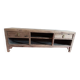 Furniture with drawers on solid wood air-gummed desk