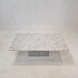 Italian marble coffee table, 1980s
