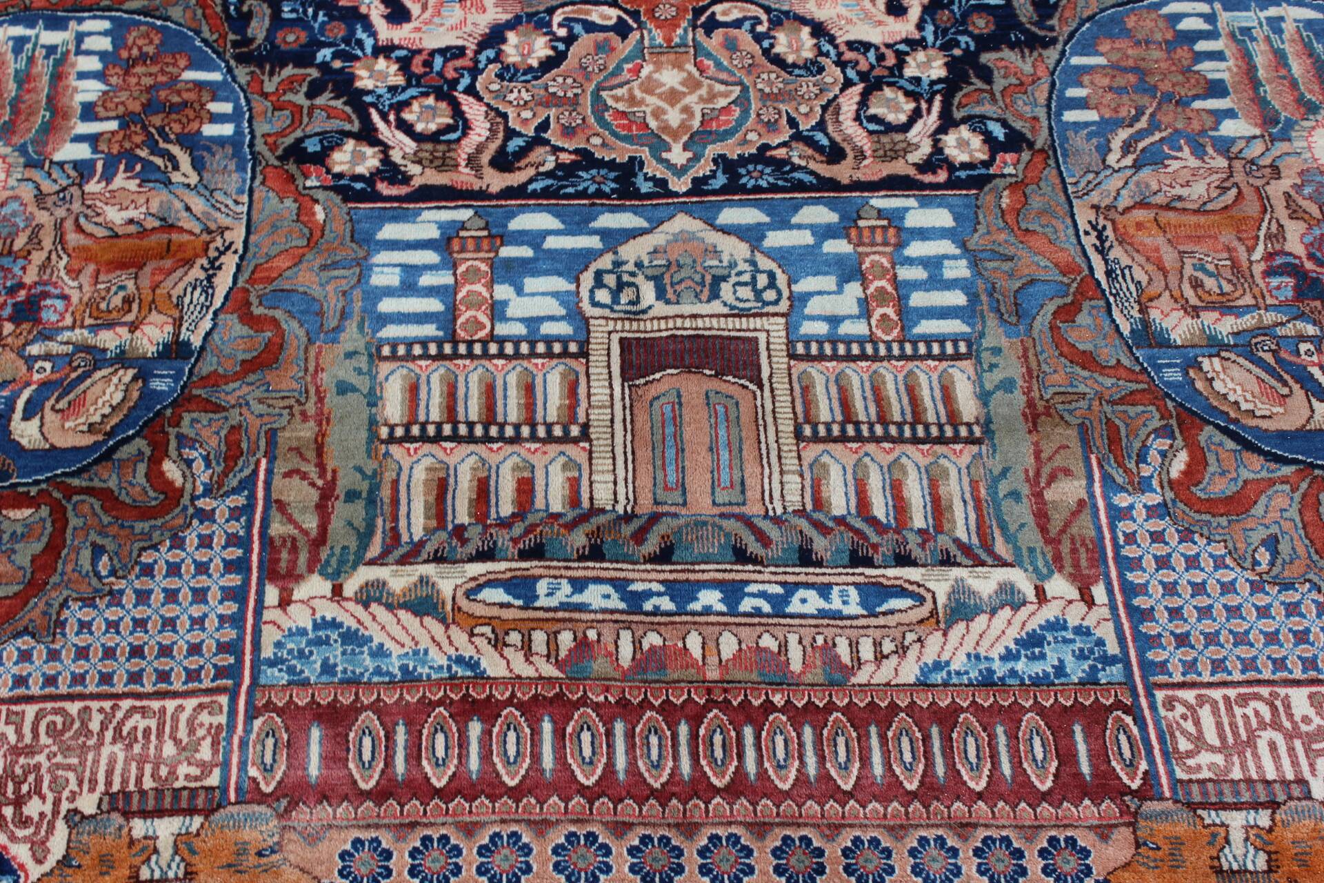 Large Kashmar wool rug, Persia circa 1950