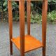 Cherry wood bedside table, vintage, 60s
