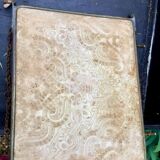 Triptych barber mirror 104x27 cm