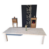 Large solid pine coffee table