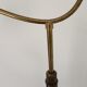 Old brass floor lamp