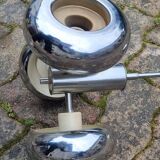 UFO pendant light, vintage, 3 globes, space age, 70s