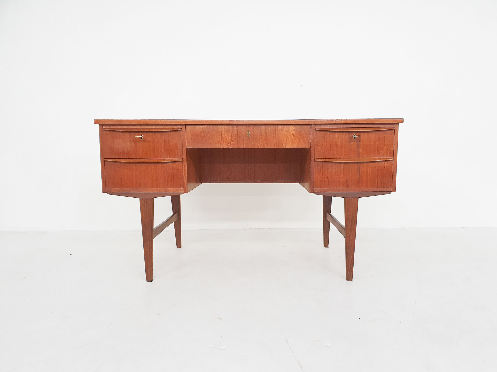 Scandinavian modern teak desk 1960's