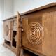 Art deco cabinet by charles dudouyt
