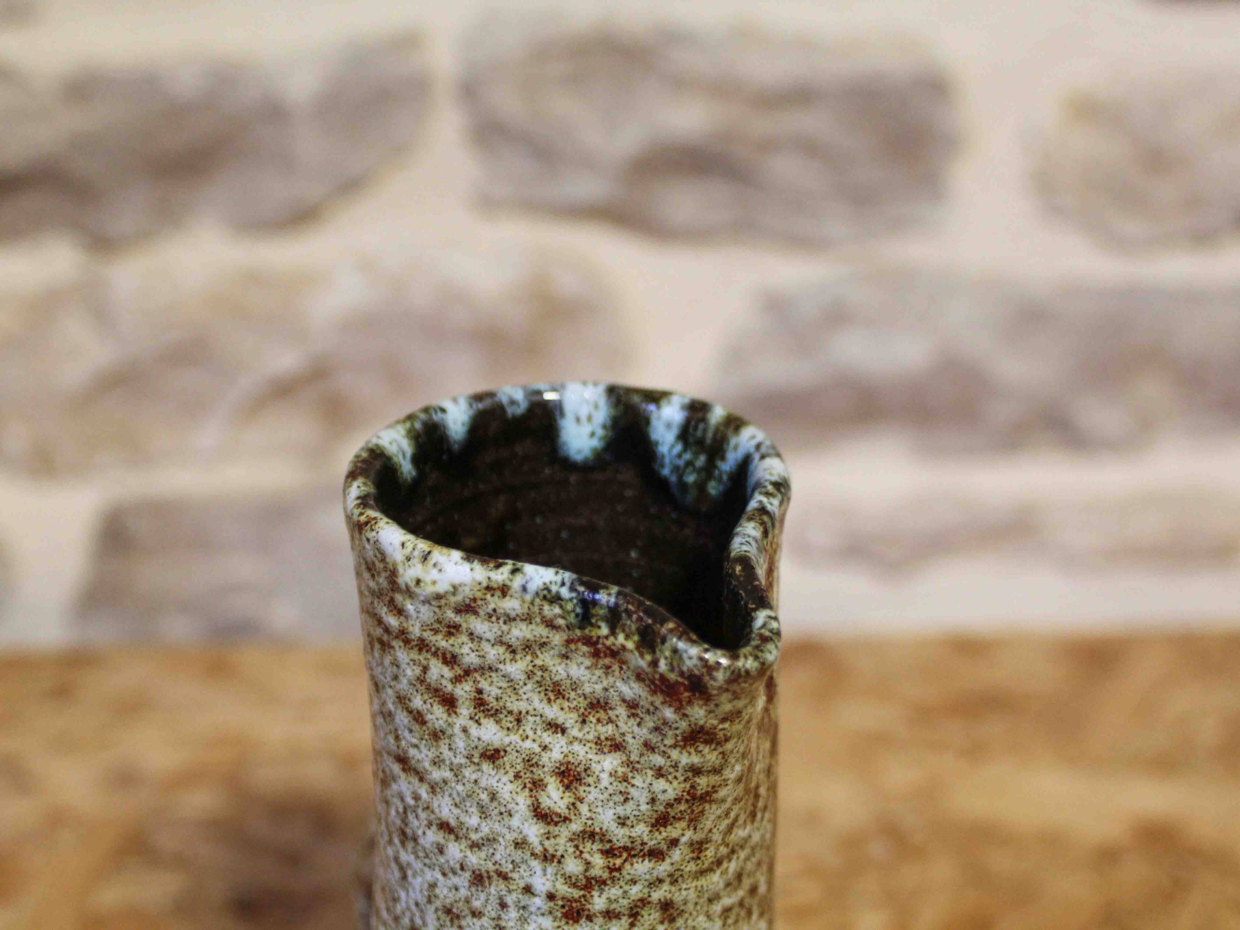 Glazed stoneware jug