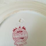 4 Assiettes terre de fer