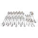 Set de 37 couverts Emile Puiforcat en argent massif