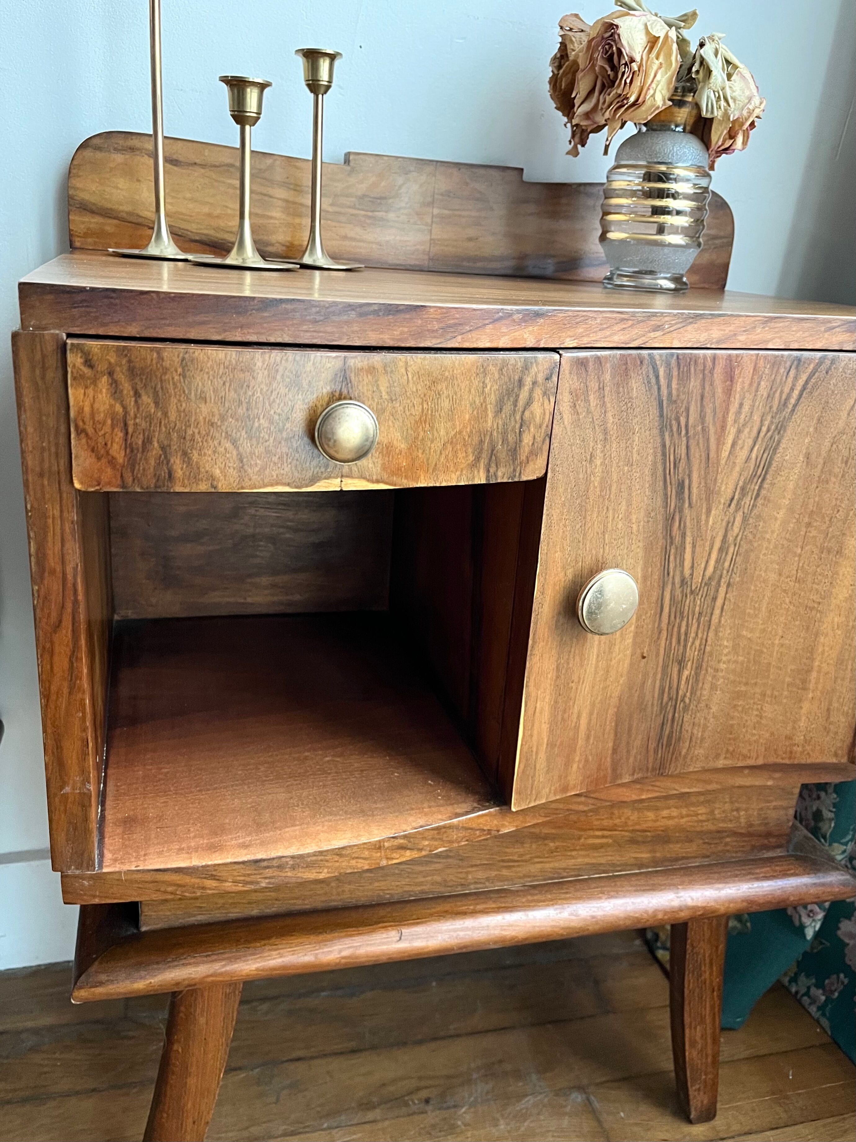 Pair of Art Deco bedside tables
