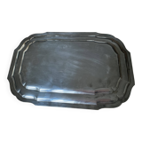 Silver-plated metal plate François Frionnet