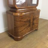 Art deco bookcase display cabinet by Jindrich Halabala