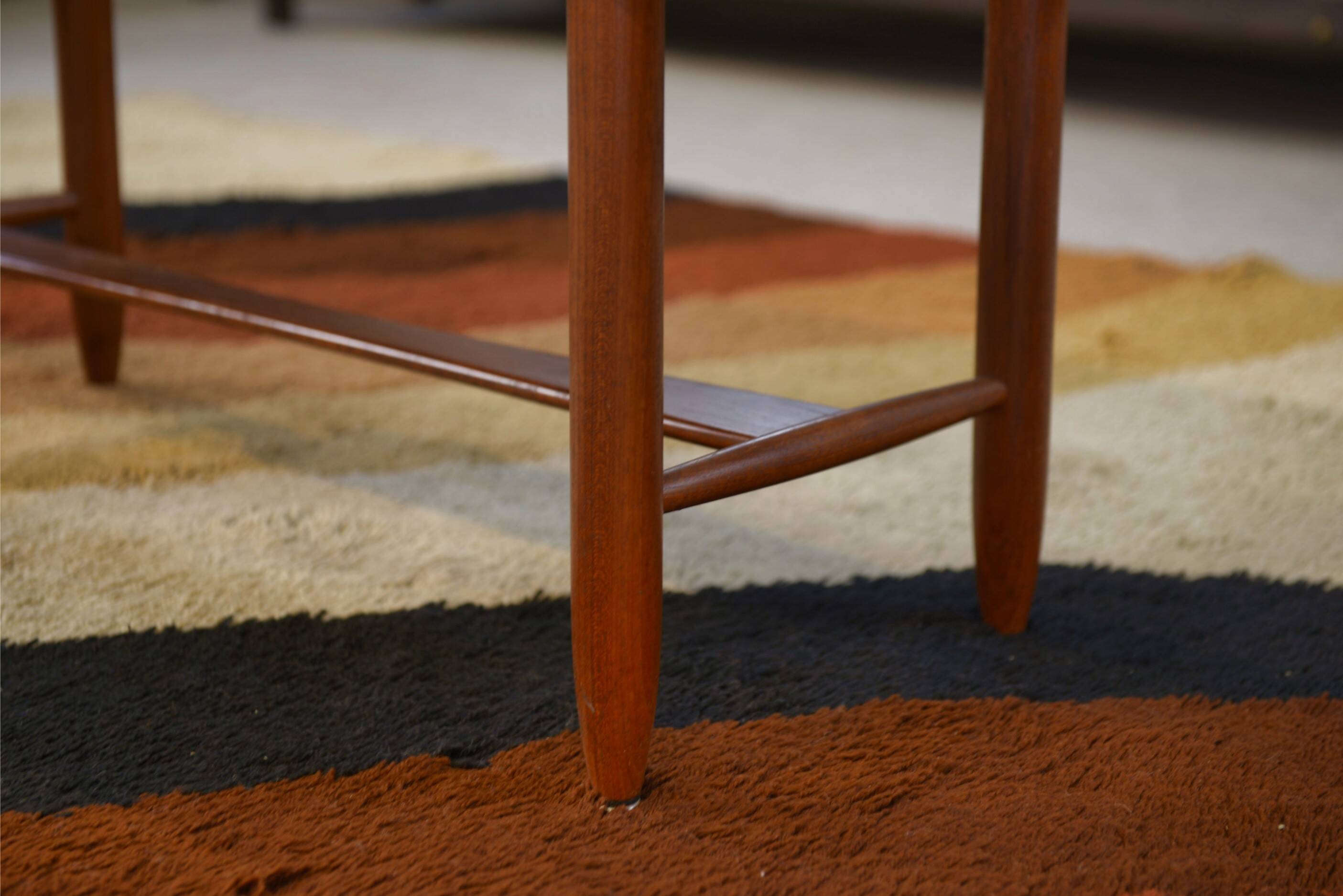 Scandinavian teak coffee table from the 1960s.