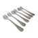 Set of 6 cake forks Christofle model Albi