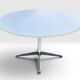 Original Herman Miller Fehlbaum vintage dining table 120 cm Ø
