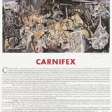 Louis Cane, Carniflex, signed poster