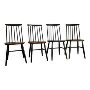 ensemble de 4 chaises - style