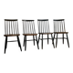 Set of 4 Fanett style chairs