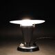 Bauhaus adjustable chrome mushroom table lamp, Czechoslovakia, 1930s