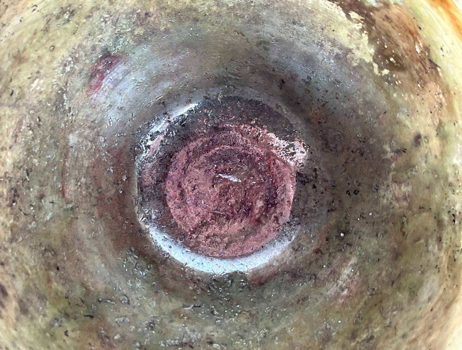 Mid-century modern Danish studio pottery bowl by Sussie Herold, 1960s.