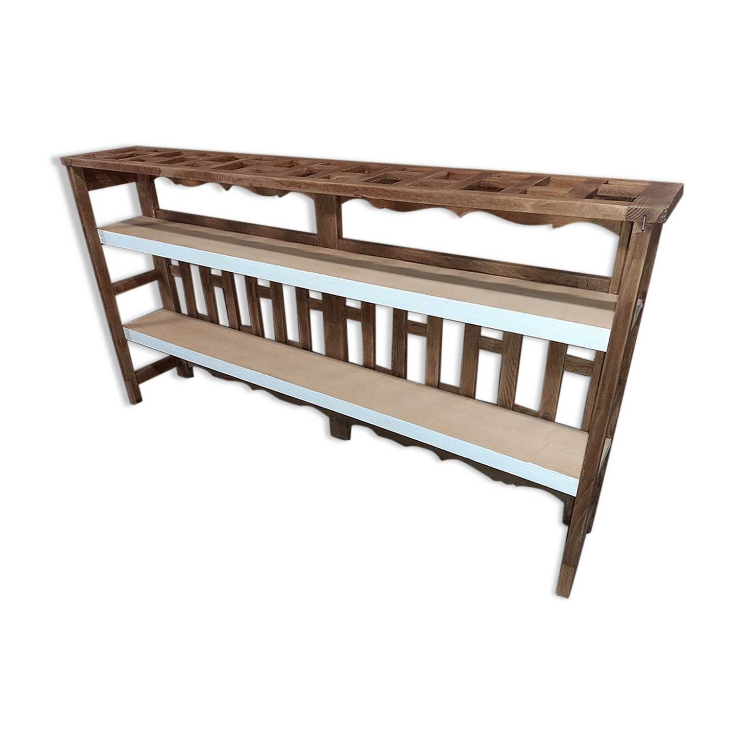 Solid oak shelf