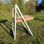 Chaise pliante par Aldo jacober