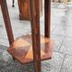 Gueridon old marquetry table old art deco vintage