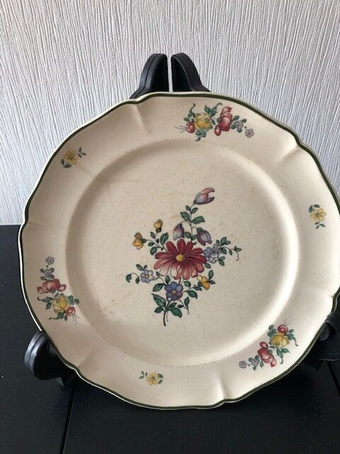Old plate Villeroy - Boch (Mettlach) - model 1562 Old Strasbourg