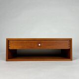 Étagère murale en teck No 127 de Kai Kristiansen, Aksel Kjersgaard.