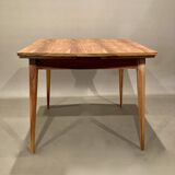 Scandinavian extendable teak table, 1950